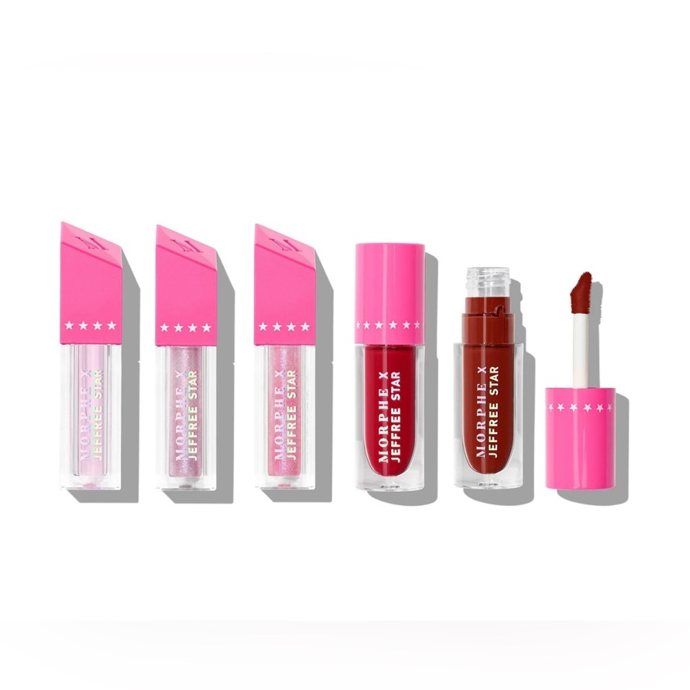 MORPHE X JEFFREE STAR ICONIC BOLDS Matte Liquid Lip HIGH GLOSS LIPSTICKS